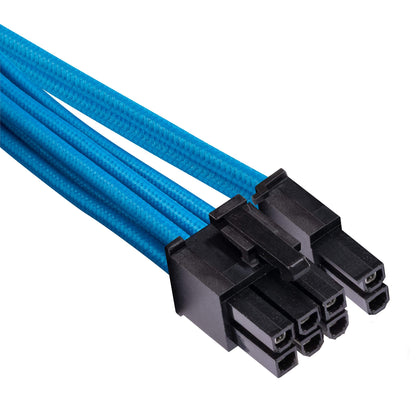 CORSAIR Premium Individually Sleeved PSU Cables Starter Kit – Blue, 2 Yr Warranty, for Corsair PSUs