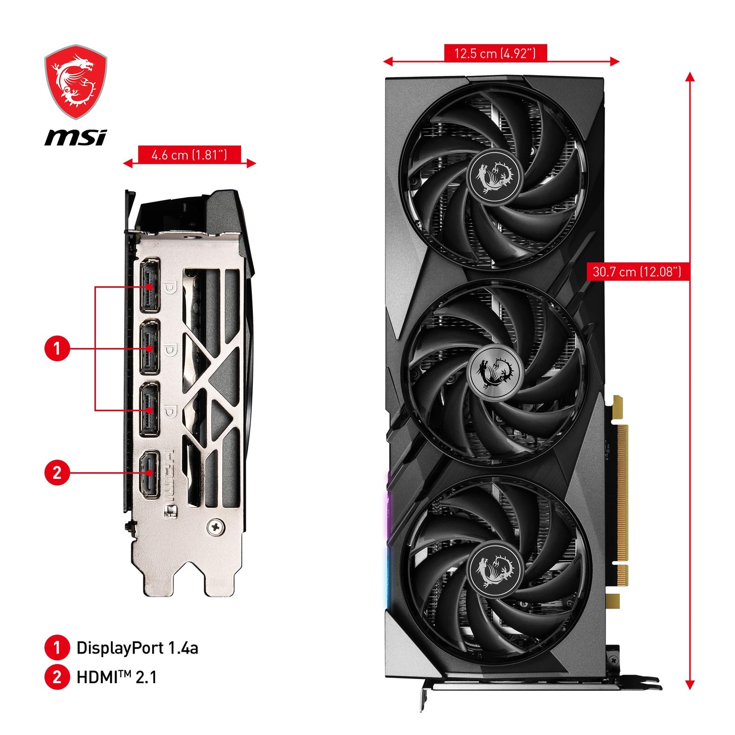 MSI GeForce RTX 4060 Ti Gaming X Slim 16G Graphics Card - NVIDIA RTX 4060 Ti, 16GB GDDR6 Memory, 18Gbps, PCIe 4.0, Twin Frozr 9, RGB, DLSS3 RTX 4060 Ti (16 GB)