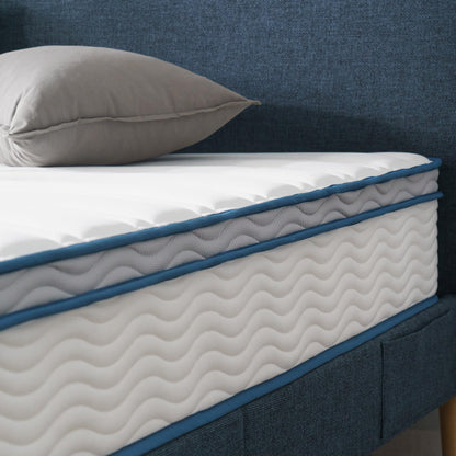 Zinus Full Mattress - 10 Inch Foam & Spring Hybrid Mattress, Affordable Mattress, CertiPUR-US Certified Foam, Mattress in a Box, 10-Year Warranty, Full Size 10" Hybrid New Small Box