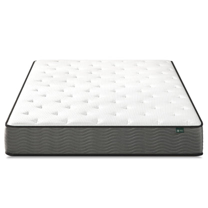 Zinus King Mattress - 10 Inch Foam and Pocket Coil Spring Hybrid Mattress, Extra Firm with Motion Isolation, Mattress in a Box, CertiPUR-US Certified Foam, 10-Year Warranty, King Size New Small Box