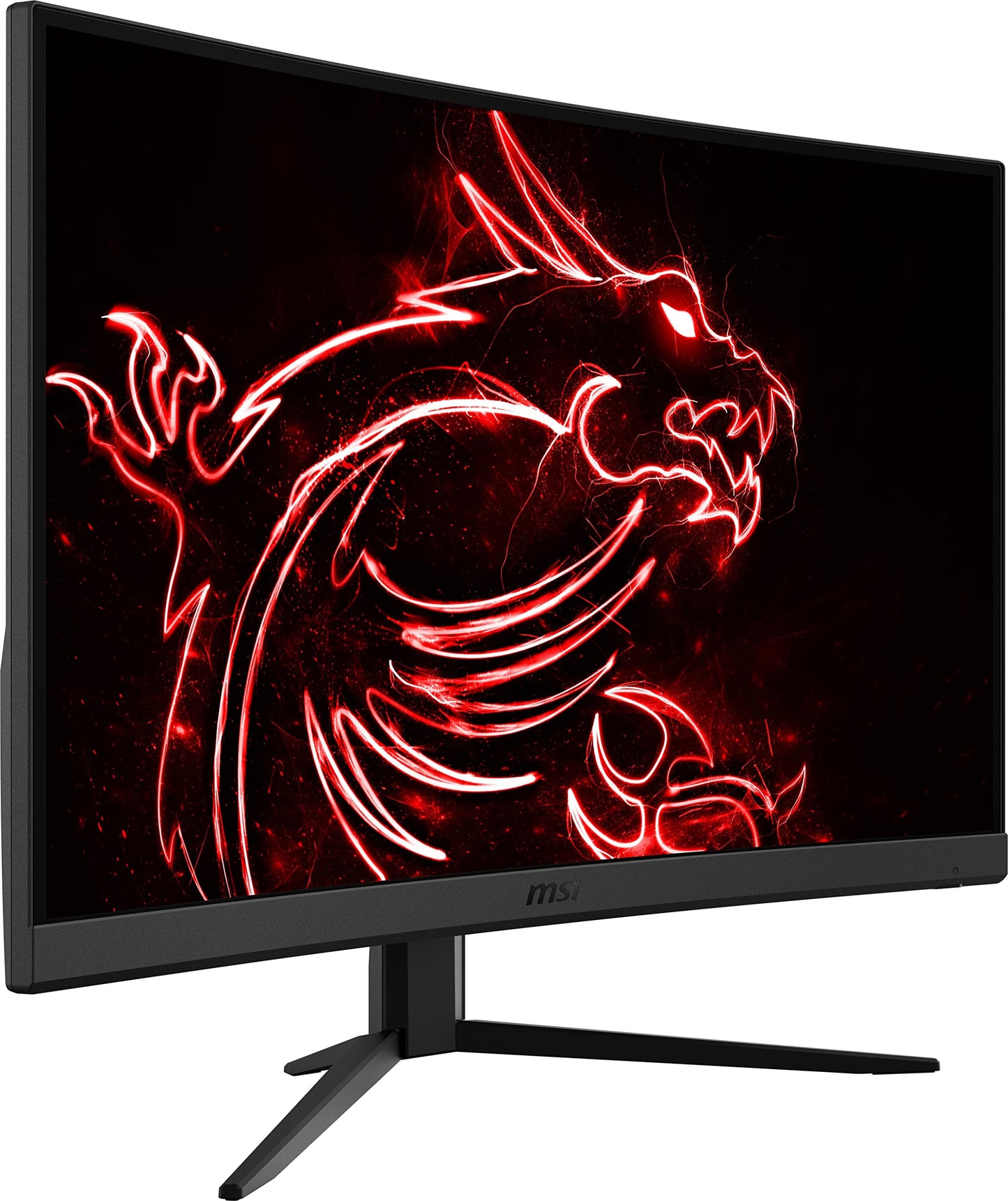 MSI Optix G27C4 E2/E3 FHD 1500R Curvature 16:9 Aspect Ratio Non-Glare Super Narrow Bezel 1ms 1920 x 1080 170Hz Refresh Rate Tilt Adjustment AMD FreeSync 27" Curved Gaming Monitor