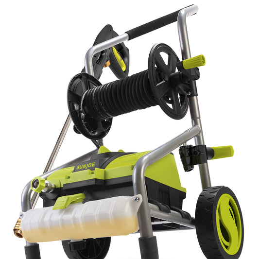 Sun Joe SPX4001-PRO 14.5 Amp Electric Pressure Washer w/Pressure Select Technology & Hose Reel Pro Version