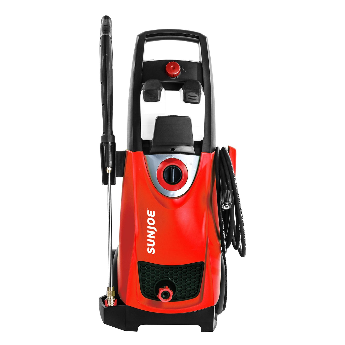 Sun Joe SPX3000-RED Pressure Joe 2030 Psi 1.76 GPM 14.5-Amp Electric Pressure Washer, Red