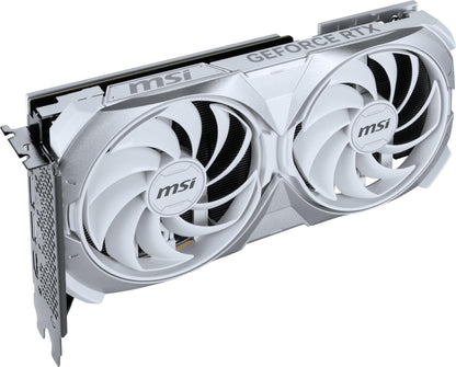 MSI Gaming RTX 4070 Ti Super 16G Ventus 2X White OC Graphics Card (NVIDIA RTX 4070 Ti Super, 256-Bit, Boost Clock: 2655 MHz, 16GB GDRR6X 21 Gbps, HDMI/DP, Ada Lovelace Architecture)