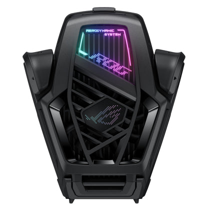 ASUS ROG AeroActive Cooler X Fan, Built-in Tripod, 2 Physical Buttons, 3.5mm Jack Headphone Port, USB Type-C Port