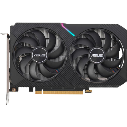 ASUS Dual AMD Radeon RX 6400 4GB GDDR6 Gaming Graphics Card (AMD RDNA 2, PCIe 4.0, 4GB GDDR6 Memory, HDMI 2.1, DisplayPort 1.4a, Axial-tech Fan Design, 0dB Technology) Dual Fans RX6400|4G