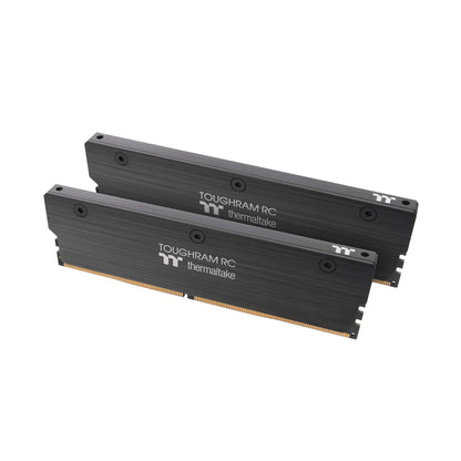 Thermaltake TOUGHRAM RC DDR4 3200MHz C16 16GB (8GB x 2) Memory Intel XMP 2.0 Ready with Real-Time Performance Monitoring Software RA24D408GX2-3200C16A, Black RC Memory