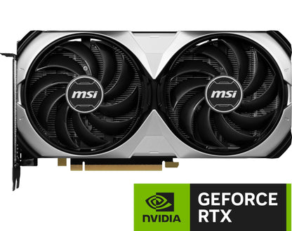 MSI Gaming GeForce RTX 4070 Ti 12GB GDRR6X 192-Bit HDMI/DP Nvlink TORX Fan 4.0 Ada Lovelace Architecture Graphics Card (RTX 4070 Ti Ventus 2X 12G OC)