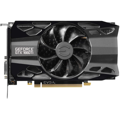 EVGA GeForce GTX 1660 Ti XC, Overclocked, 2.75 Slot Extreme Cool, 65C Gaming, 6GB GDDR6, 06G-P4-1263-KR Graphics Card XC Gaming