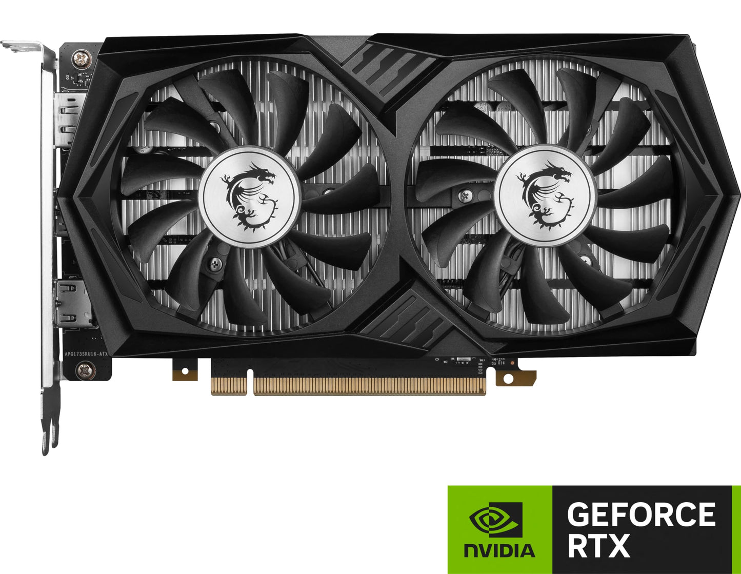 MSI Gaming RTX 3050 Gaming X 6G Graphics Card (NVIDIA RTX 3050, 96-Bit, Boost Clock: 1507 MHz, 6GB GDDR6 14 Gbps, HDMI/DP, Ampere Architecture)