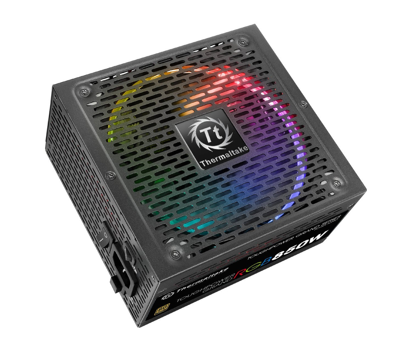 Thermaltake Toughpower Grand RGB 850W 80+ Gold Smart Zero 256-Color RGB Fan Fully Modular Power Supply 10 YR Warranty PS-TPG-0850FPCGUS-R