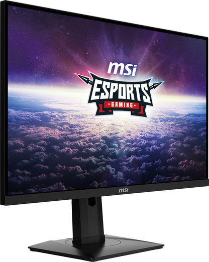 MSI G274QPX, 27" Gaming Monitor, 2560 x 1440 (QHD), Rapid IPS, 1ms, 240Hz, G-Sync Compatible, HDR 400, HDMI, Displayport, Tilt, Swivel, Height Adjustable, Pivot,Black MSI G274QPX