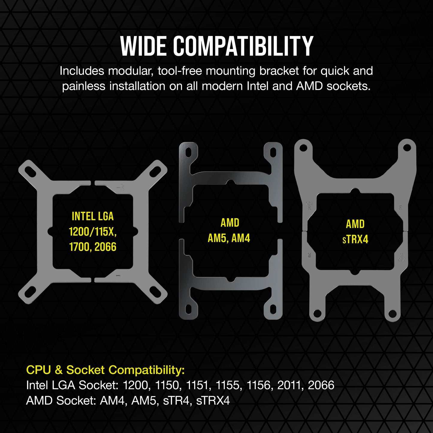 Corsair iCUE H170i Elite CAPELLIX XT Liquid CPU Cooler - Three AF140 RGB Elite Fans - 420mm Radiator - Intel® LGA 1700, 1200, 115X, 2066, AMD® AM5, AM4 - Included iCUE Commander CORE - Black 420mm AIO