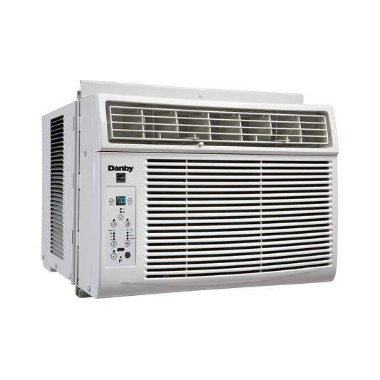 Danby DAC100EB1WDB 10,000 BTU Window Air Conditioner, 3 Cooling and Fan Settings, Electronic Controls with LED Display, Ideal For Rooms Up To 450 Square Feet