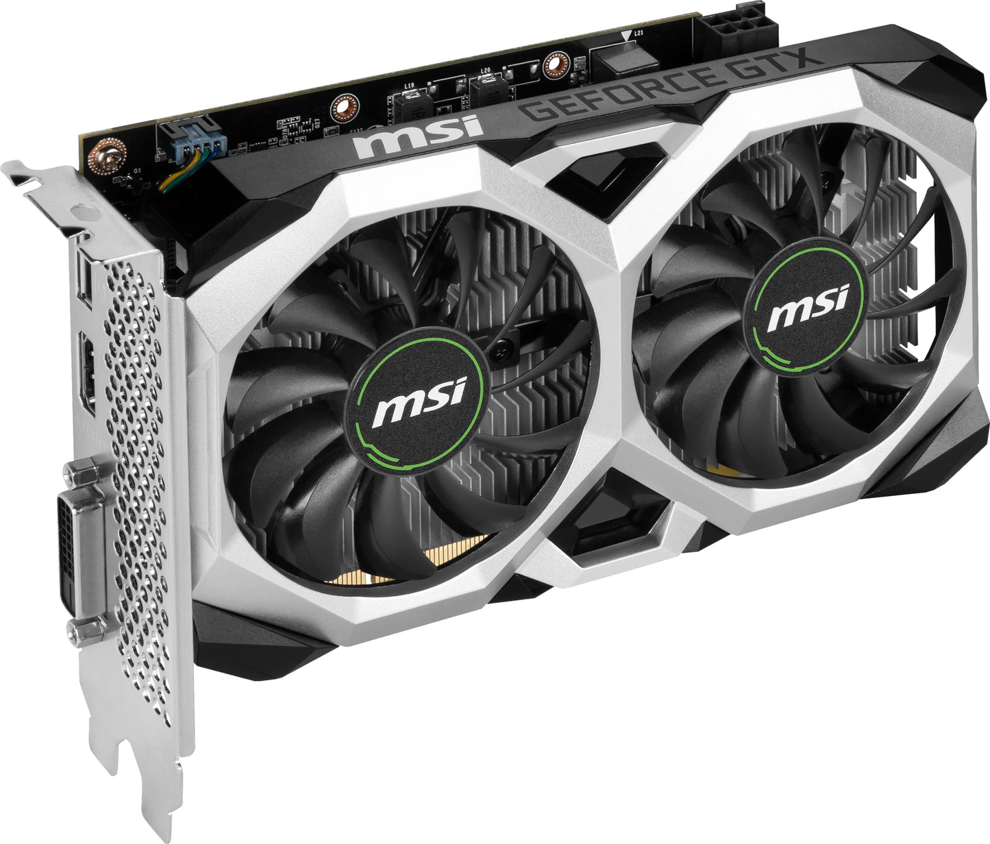 MSI Gaming GeForce GTX 1650 128-Bit HDMI/DP/DVI 4GB GDRR6 HDCP Support DirectX 12 VR Ready OC Graphics Card (GTX 1650 D6 Ventus XS OCV3)