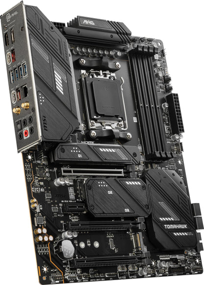 MSI MAG X670E Tomahawk WiFi Gaming Motherboard (AMD AM5, DDR5, PCIe 5.0, SATA 6Gb/s, M.2, USB 3.2 Gen 2, Wi-Fi 6E, 2.5Gbps LAN, HDMI/DP, ATX)