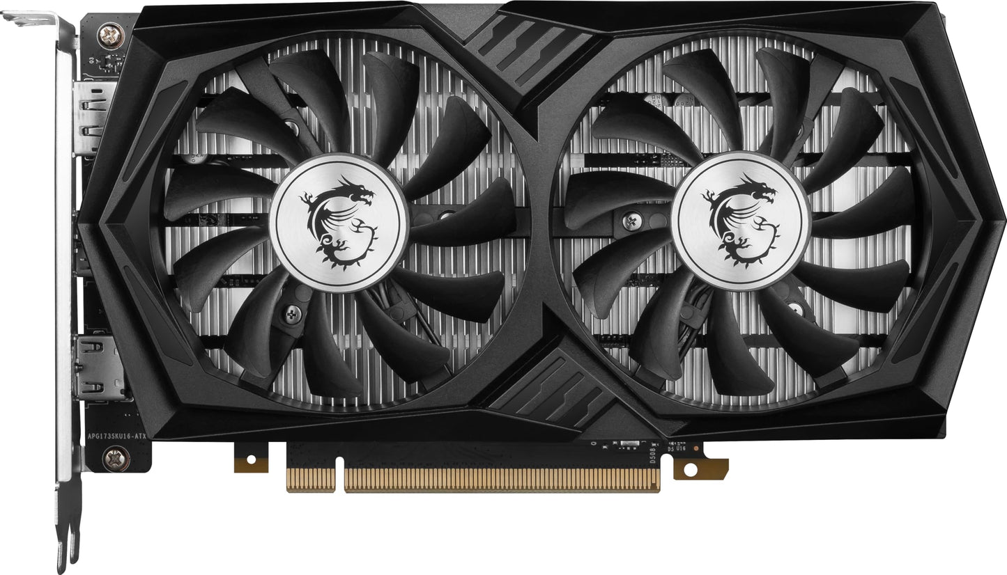 MSI Gaming RTX 3050 Gaming X 6G Graphics Card (NVIDIA RTX 3050, 96-Bit, Boost Clock: 1507 MHz, 6GB GDDR6 14 Gbps, HDMI/DP, Ampere Architecture)