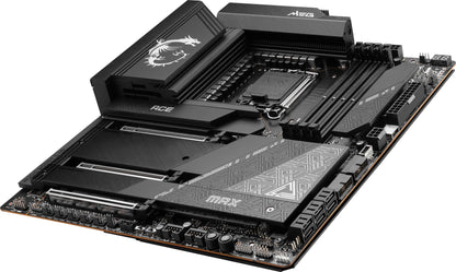 MSI MEG Z790 ACE MAX Gaming Motherboard (Supports 12th/13th/14th Gen Intel Processors, LGA 1700, DDR5, PCIe 5.0, M.2, 2.5Gbps LAN, USB 3.2 Gen2, Wi-Fi 7, Thunderbolt, E-ATX) E.ATX