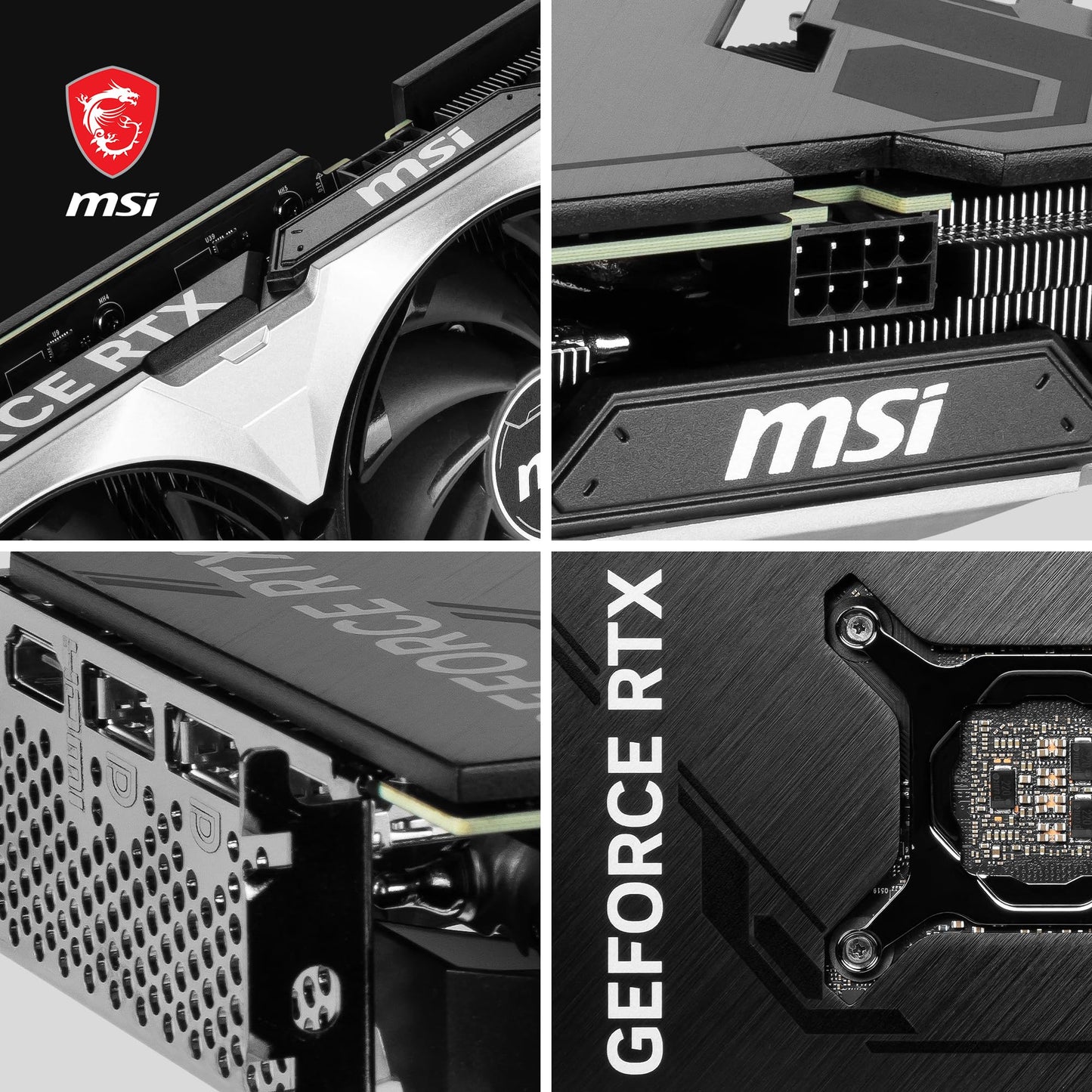 MSI GeForce RTX 4070 Ventus 3X 12G OC (12GB GDDR6X/PCI Express 4.0/2520MHz/21000MHz)