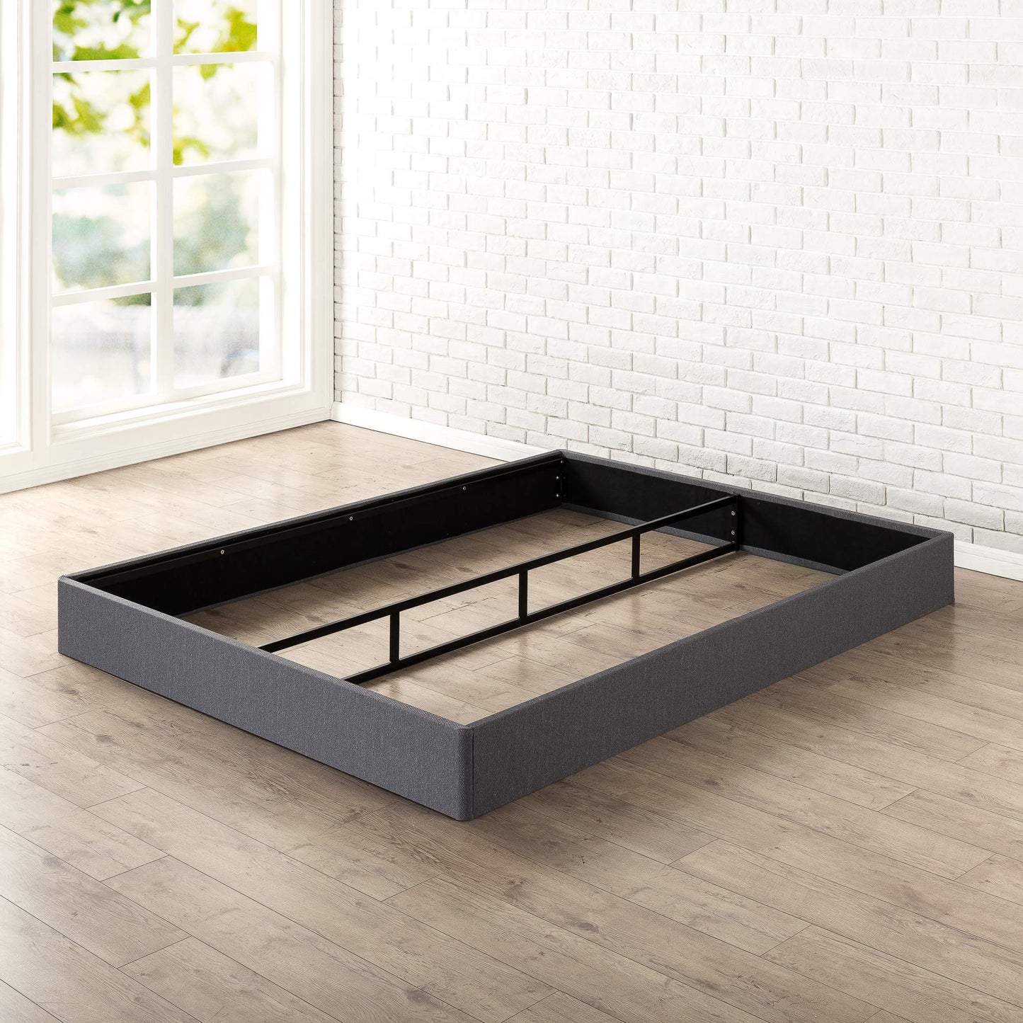 Zinus 7.5 Inch Essential Box Spring / Mattress Foundation / Easy Assembly Required, Full