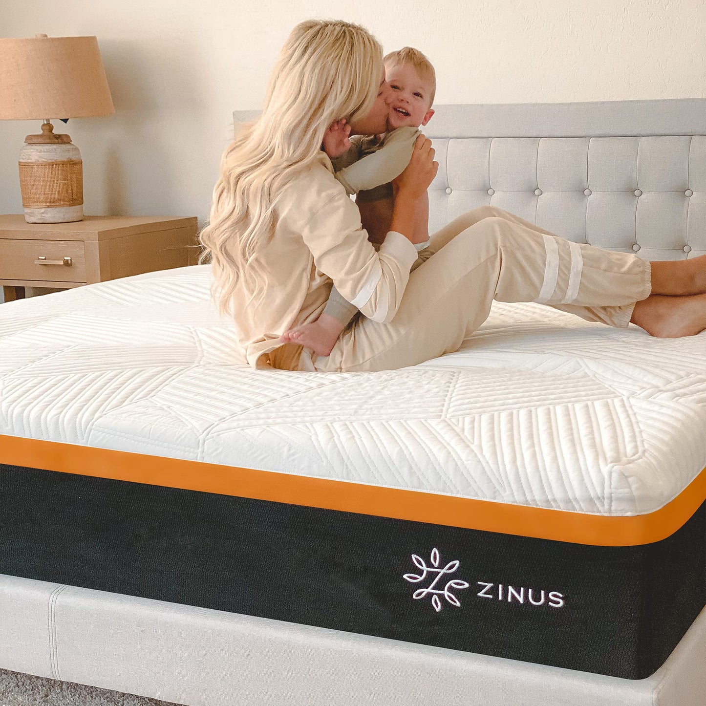 Zinus 10 Inch Cooling Copper Adaptive Pocket Spring Hybrid Mattress/Moisture Wicking Cover/Cooling and Antimicrobial Foam/Pocket Innersprings for Motion Isolation/Mattress-in-a-Box, Full