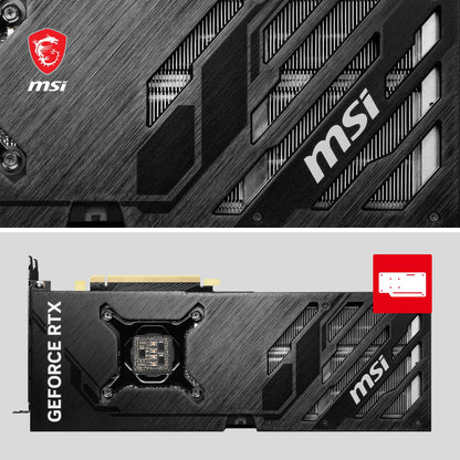 MSI GeForce RTX 4070 Ventus 3X 12G OC (12GB GDDR6X/PCI Express 4.0/2520MHz/21000MHz)