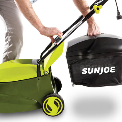 Sun Joe MJ401E-PRO 13 Amp Electric Lawn Mower w/Side Discharge Chute, 14" Pro Version